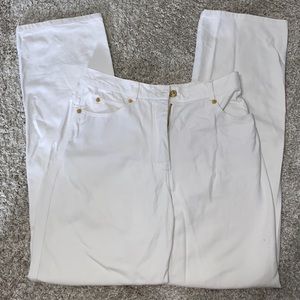 St. John Stretch Cotton Pants